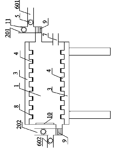 Cotton mixing machine