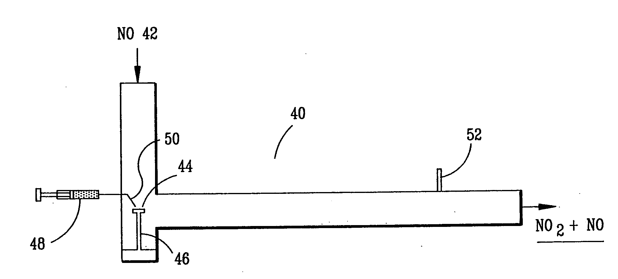 High temperature decomposition of hydrogen peroxide