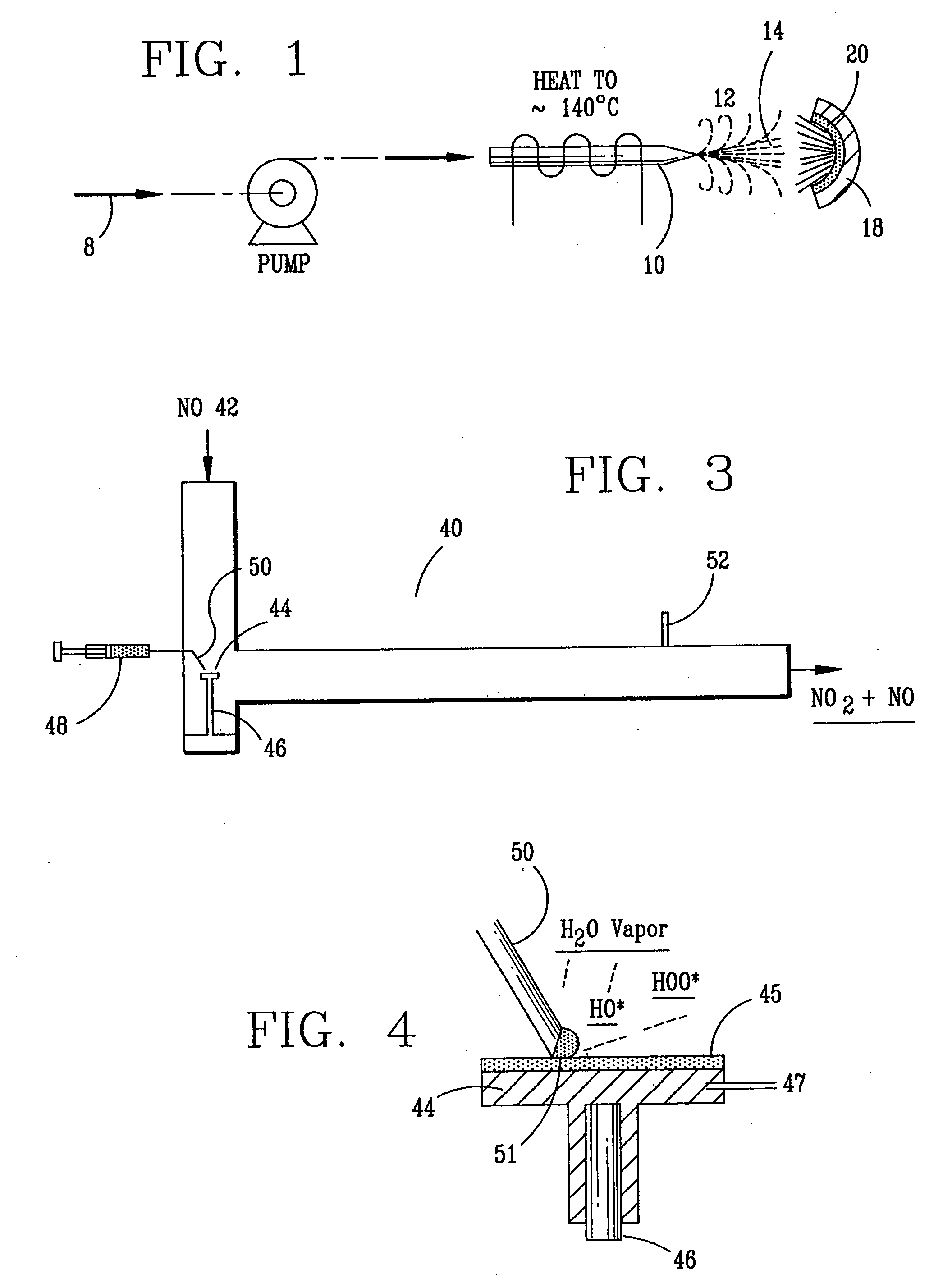 High temperature decomposition of hydrogen peroxide