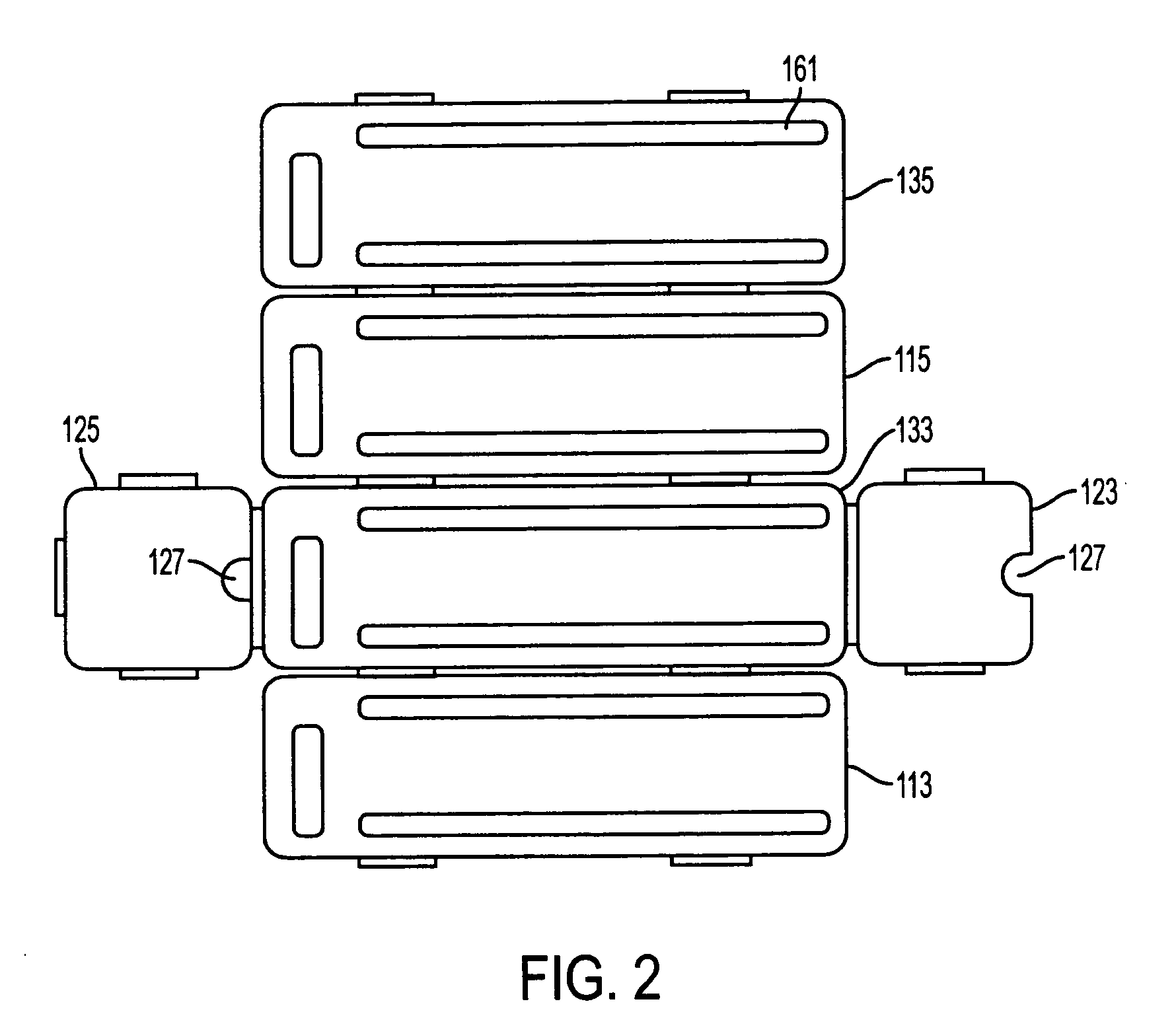 Container adapted to hold and dispense bagged fluids