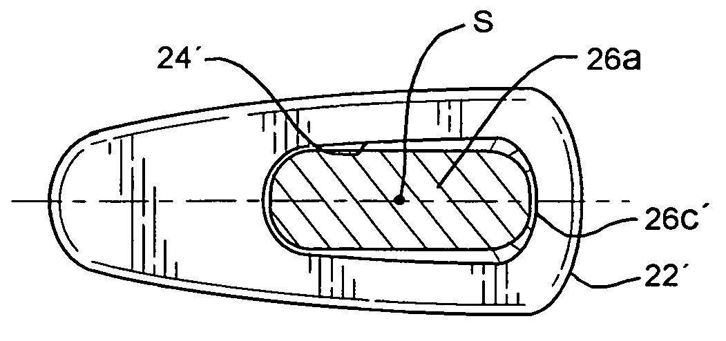 Modular femoral prosthesis with on-axis junction