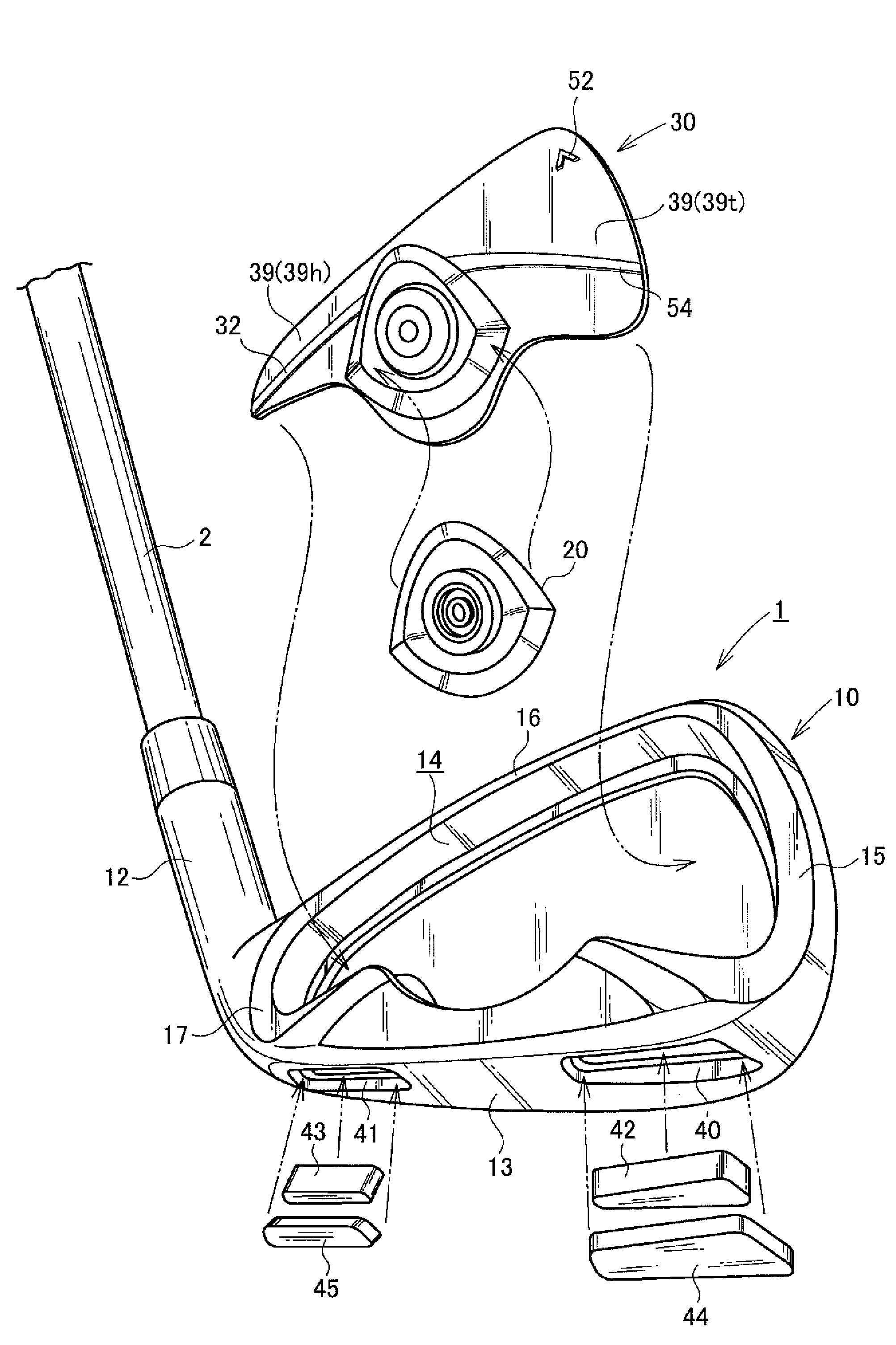 Iron golf club head