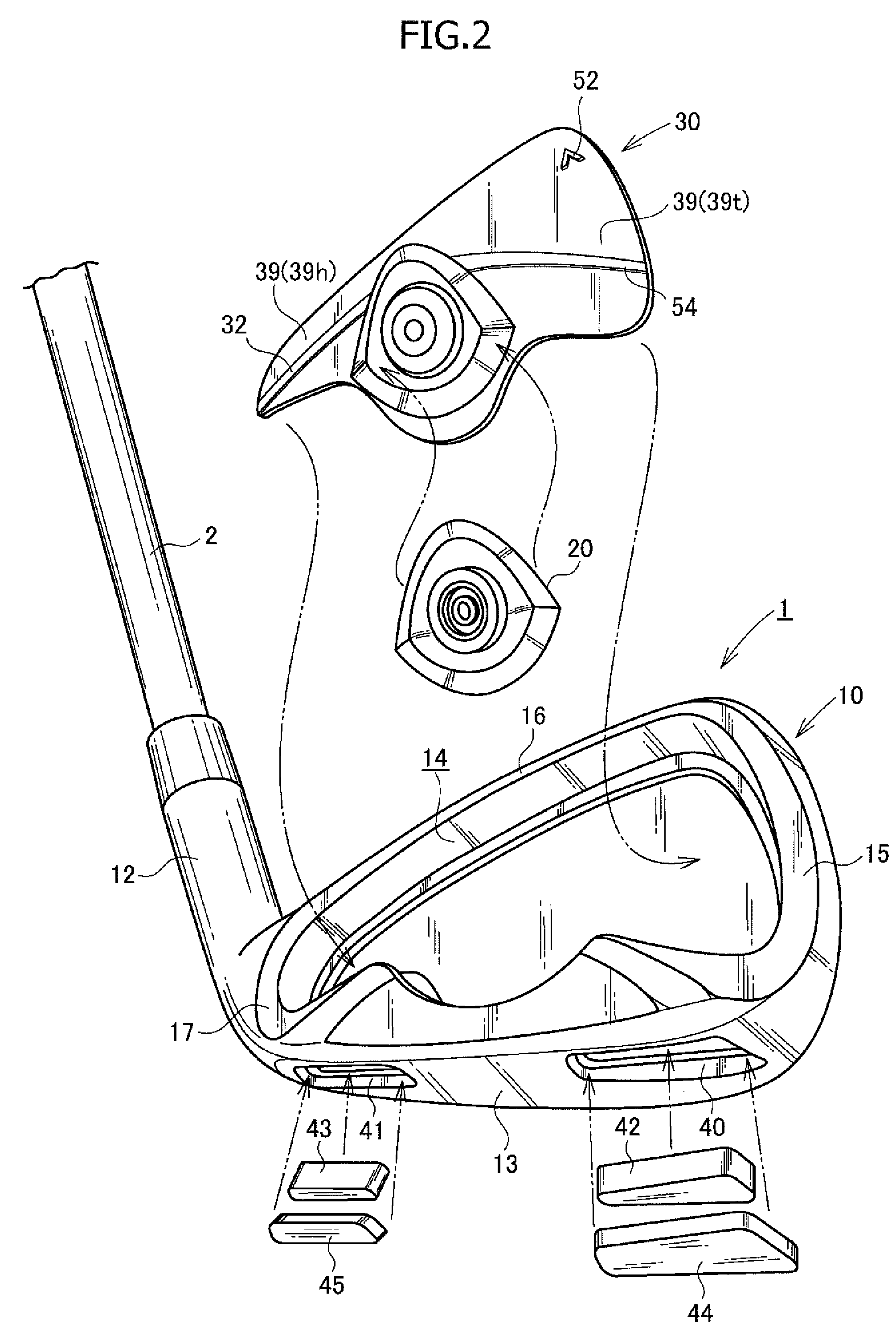 Iron golf club head