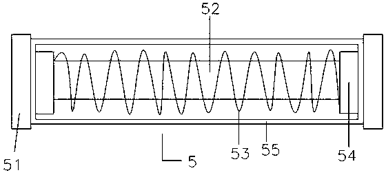 Vibration device special for water-cooling vibration machine