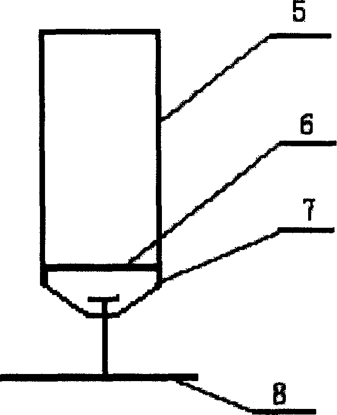 Dual-component automatic spray painting device