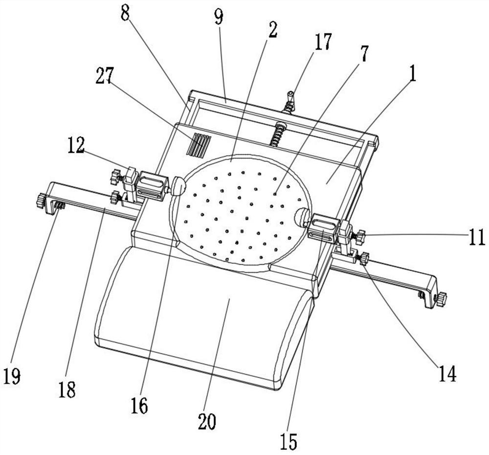 Psychiatric disease abnormity nursing device