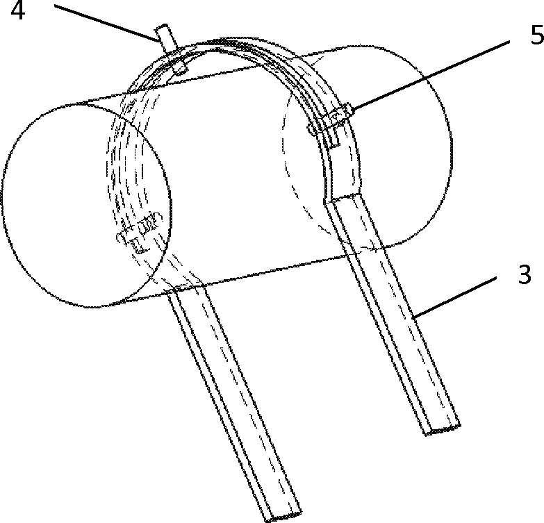 Field dynamic balance measuring device and method for utility boiler side fan