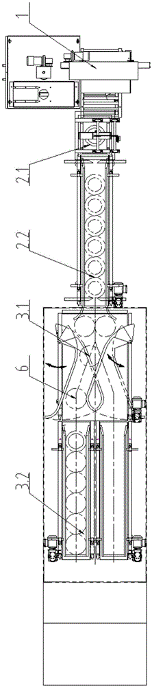 Sample barrel automatic transferring system