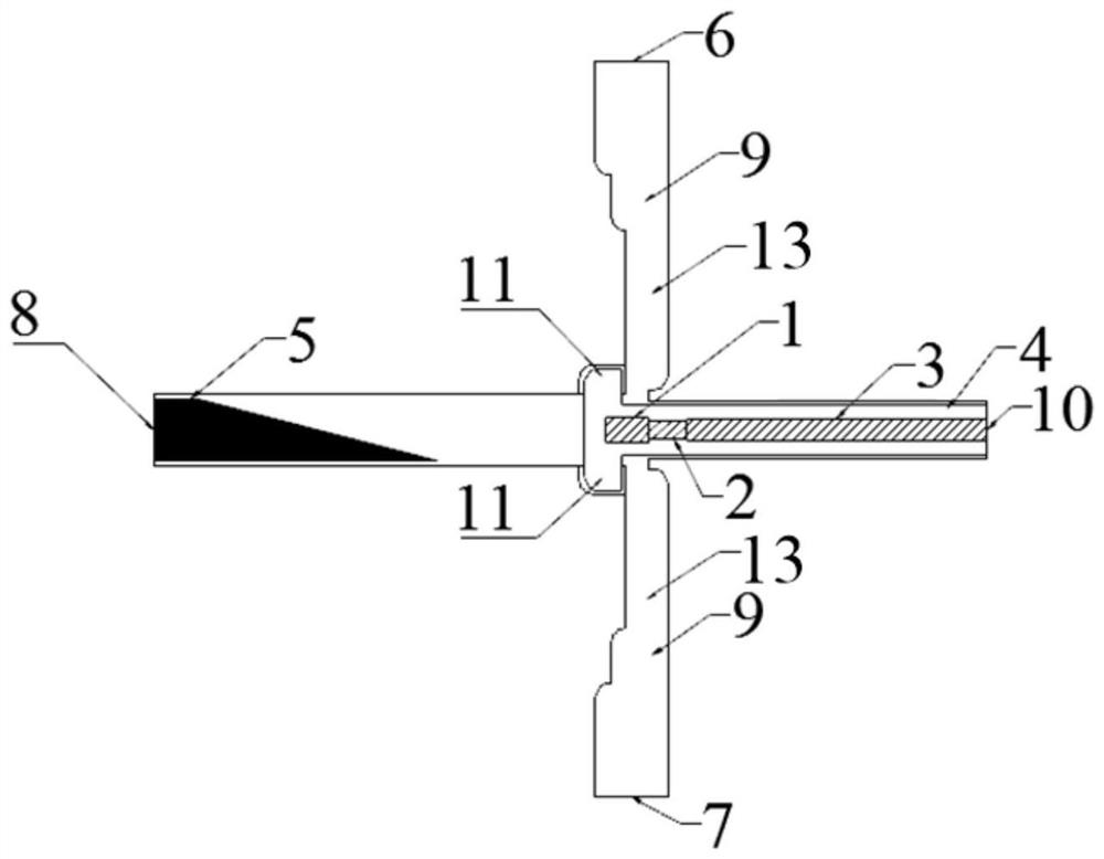 Microstrip to branch waveguide high isolation 3db power divider