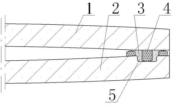 Glass solder-welded and strip frame-groove-edge-sealed convex vacuum glass and manufacturing method thereof