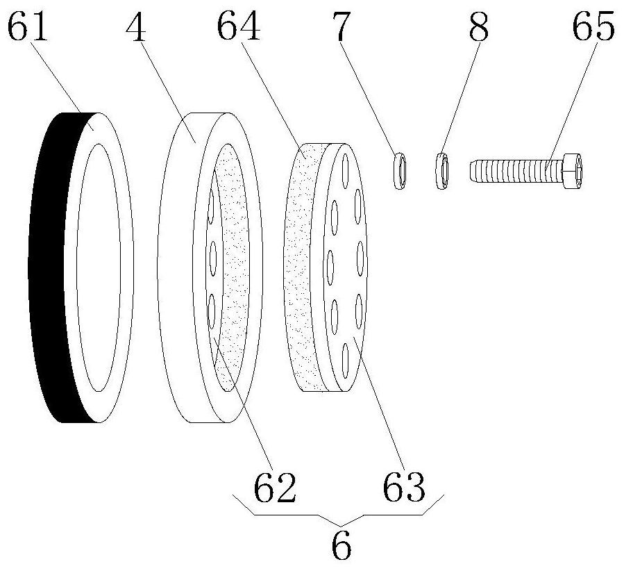 Tubular pile with good sealing effect and core filling method