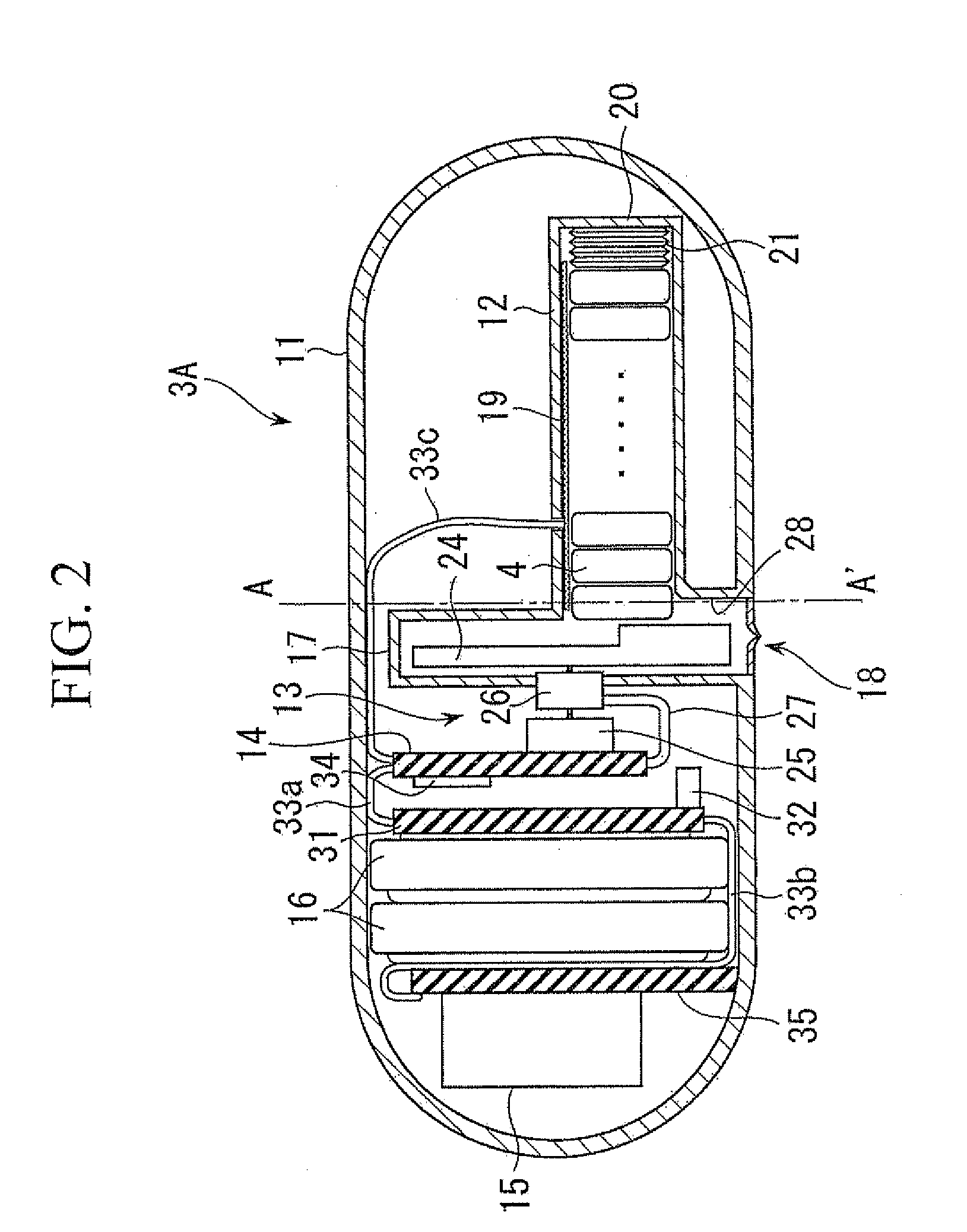 In-vivo information acquisition apparatus and in-vivo information acquisition apparatus system