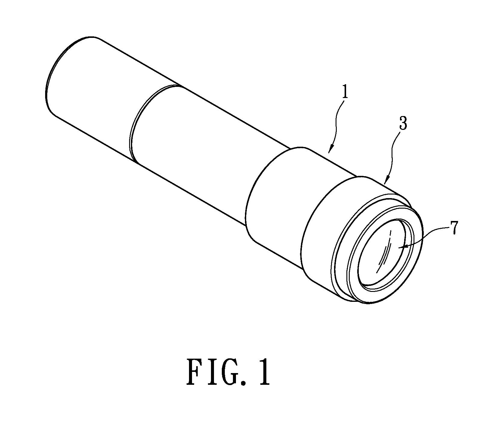 Structure for controlling optical zoom distance via magnetic lines of force