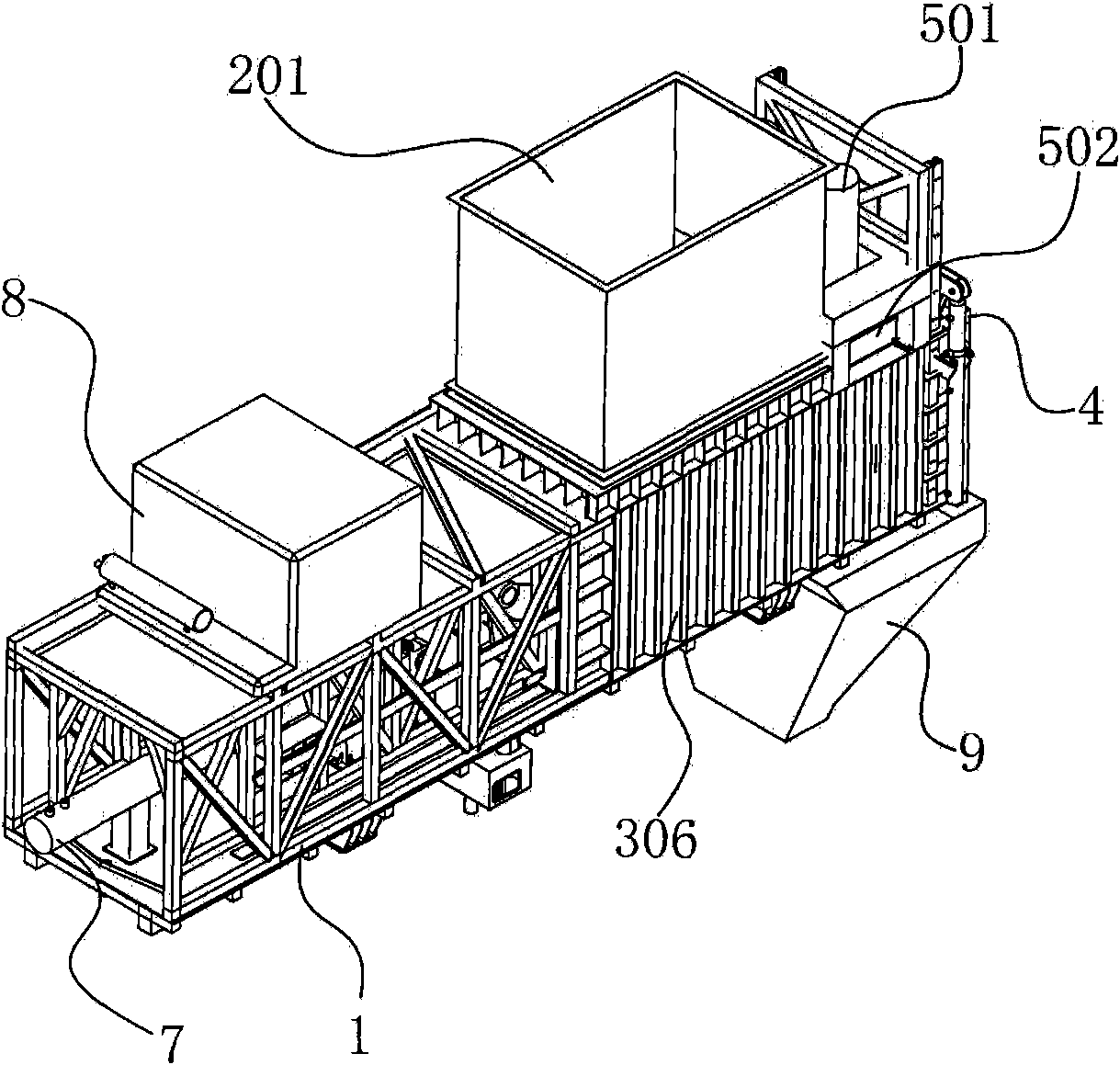 Bidirectional filter pressing dehydrator