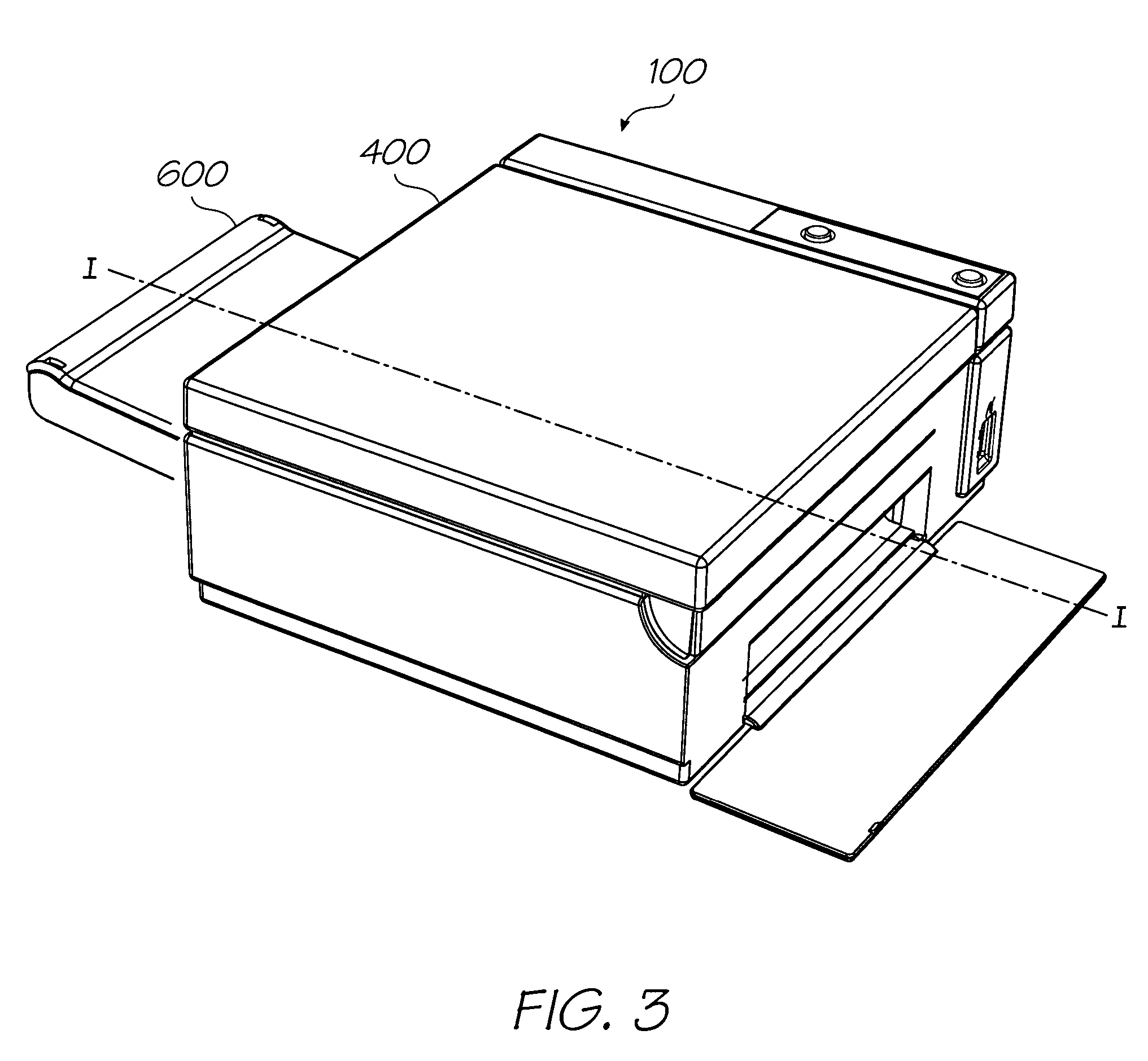 Printer having self-reference mounted printhead