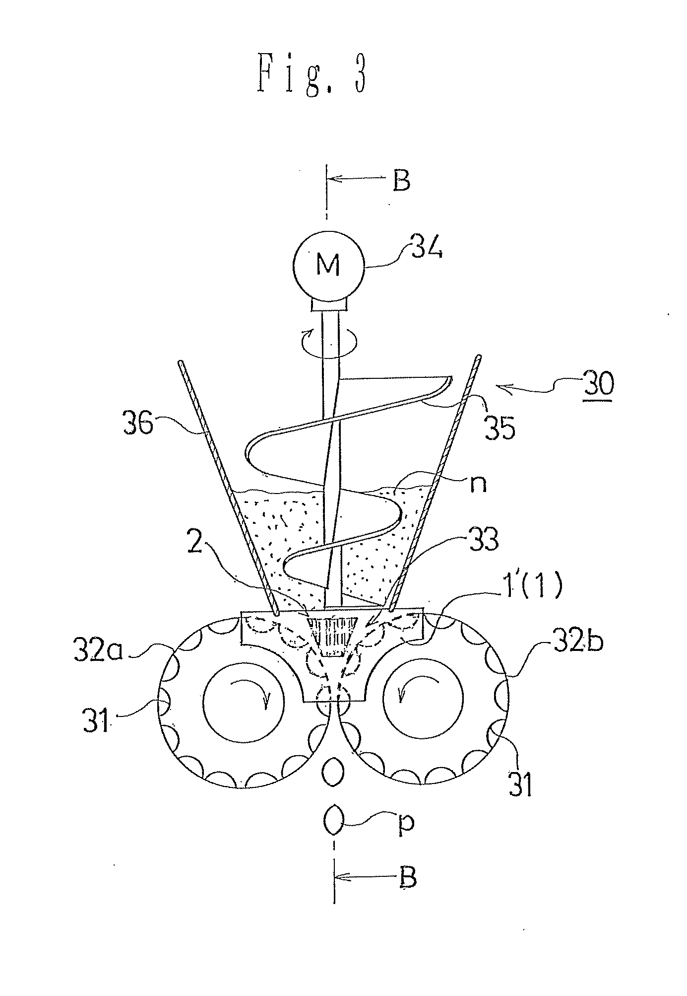 Cheek plate equipped with wedge wire screen