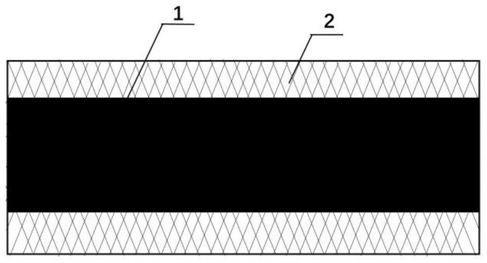 Novel sampling strip for detecting PM2.5 concentration in environment