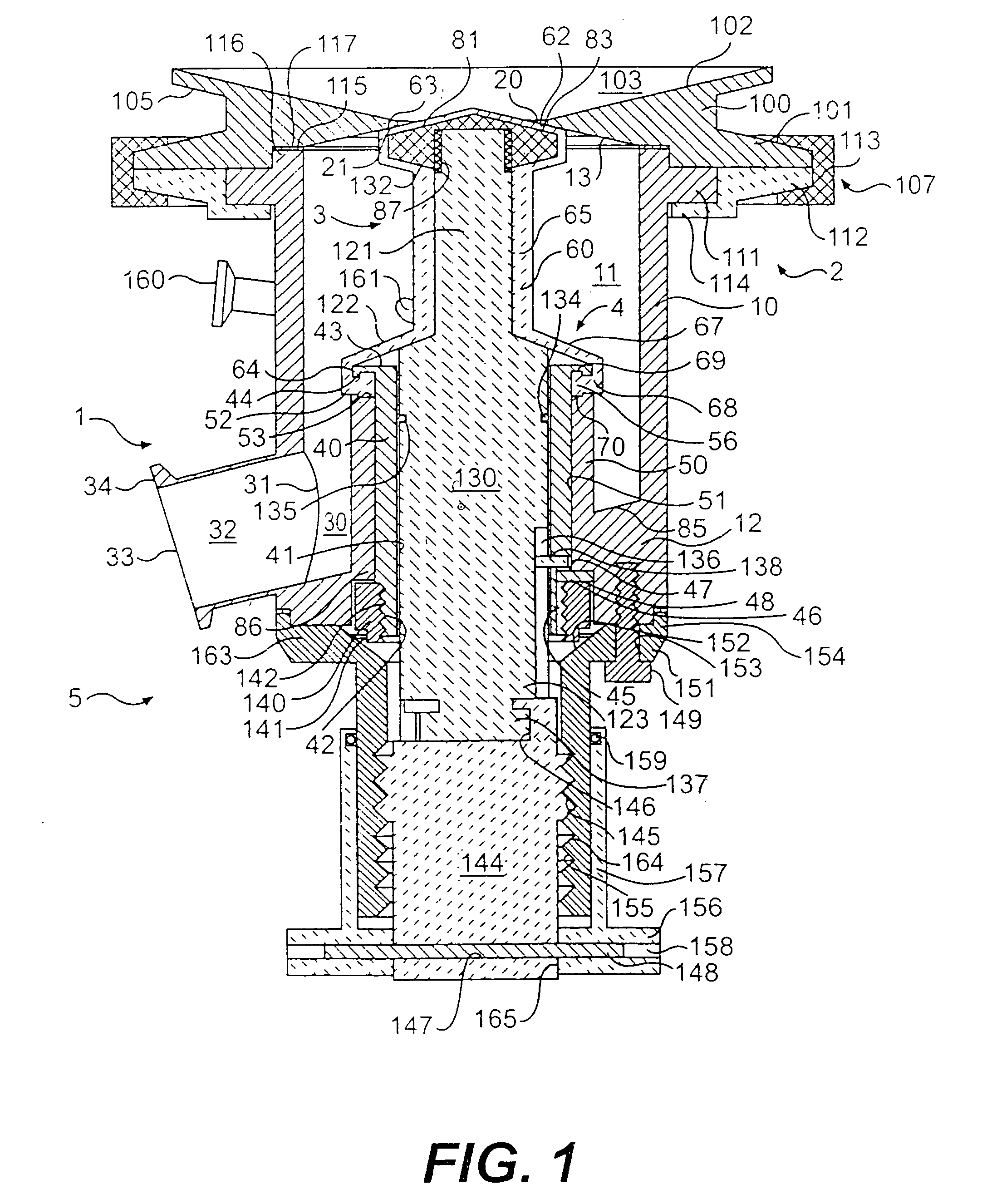 Sanitary drain valve design