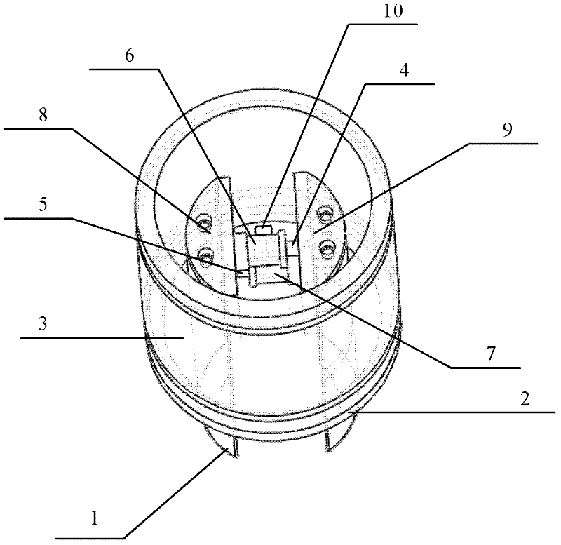 Electromagnetic excitation detection-based resonant tuning fork liquid density sensor