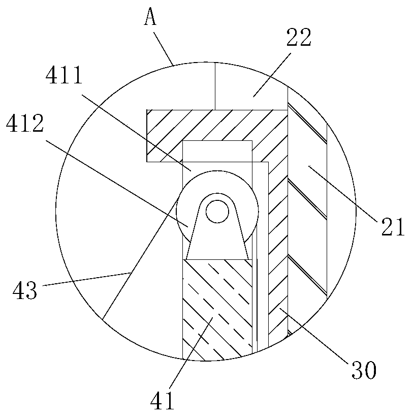 Connecting and fixing bracket of water supply and drainage pipe for construction engineering installation