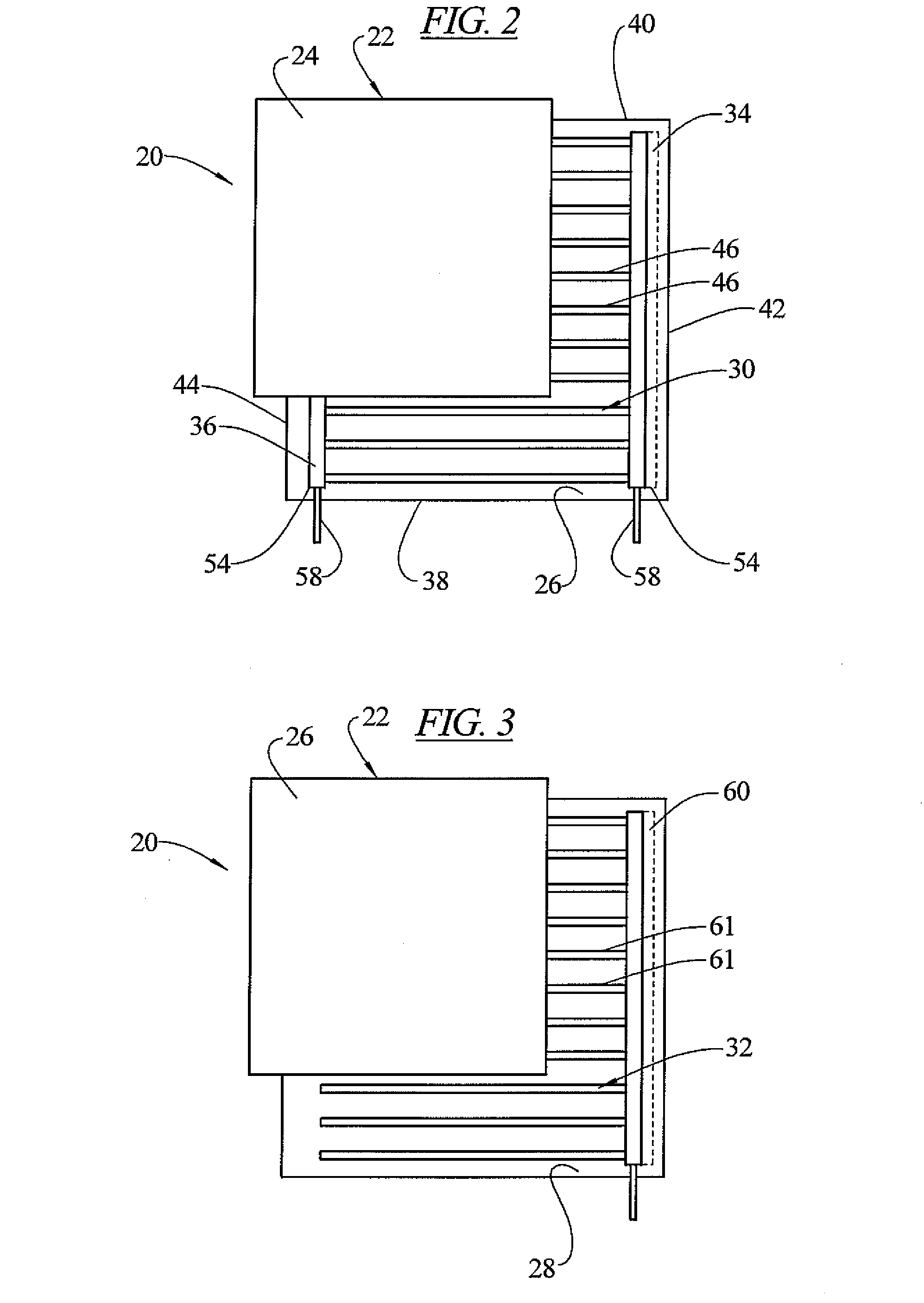 Electrical heater with a resistive neutral plane