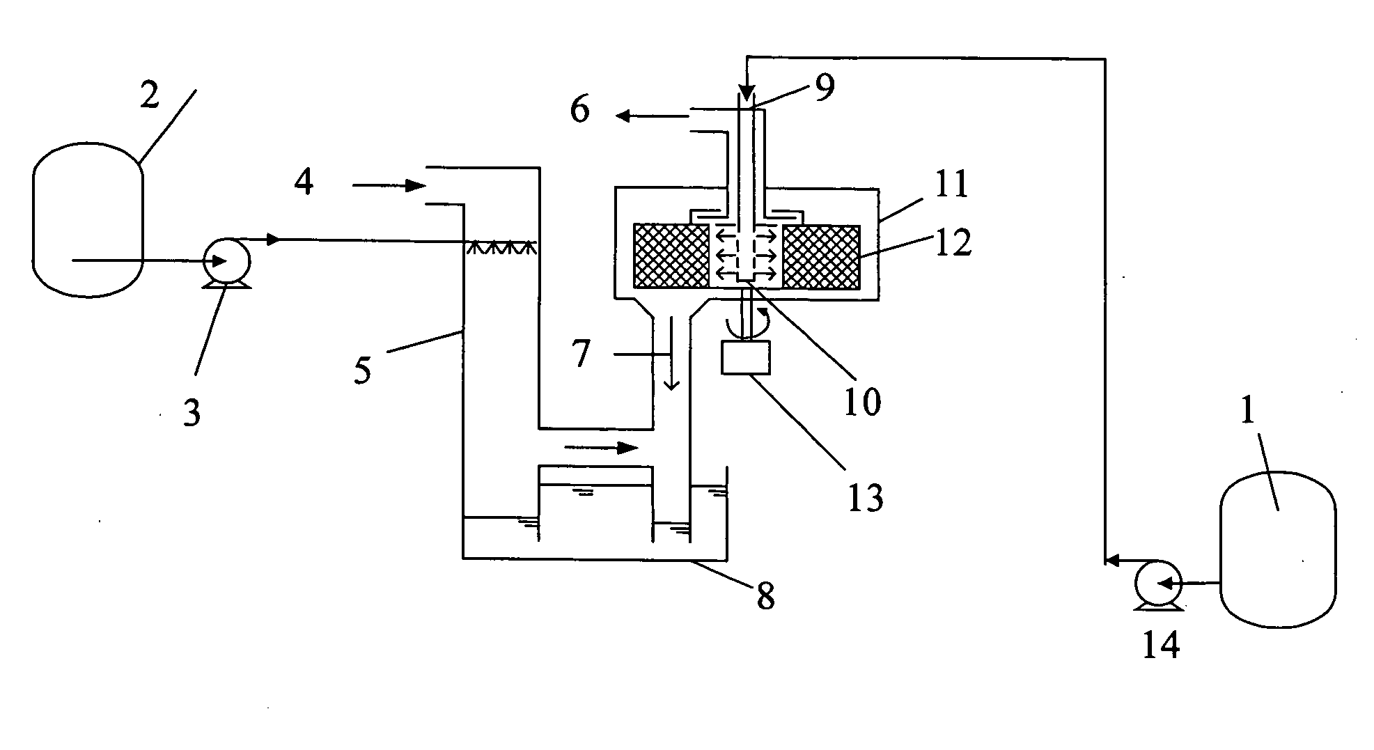 Method of catching nano-particles