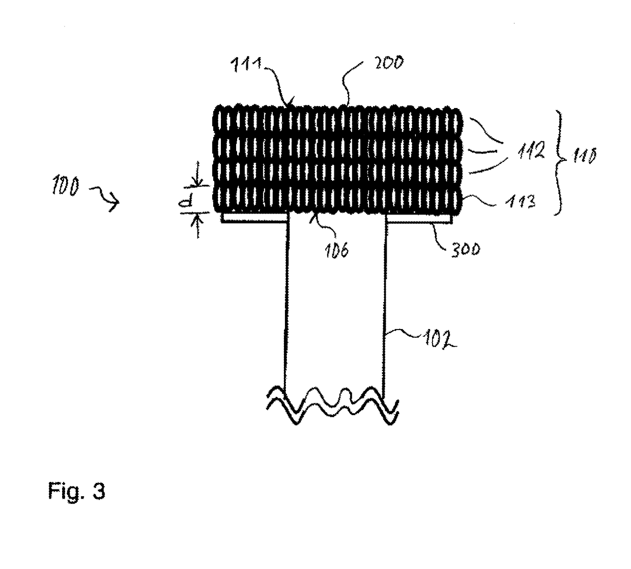 Method for connecting a turbine blade or vane to a turbine disc or a turbine ring