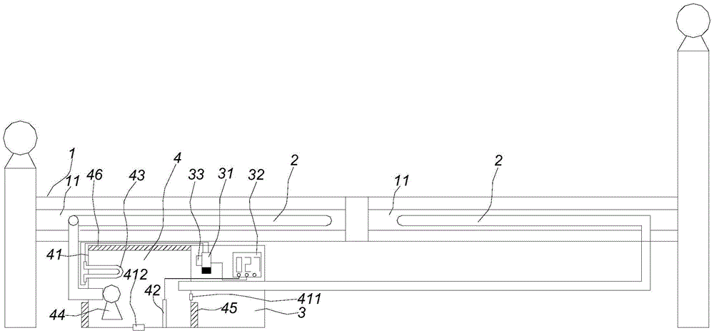 Temperature regulating bed