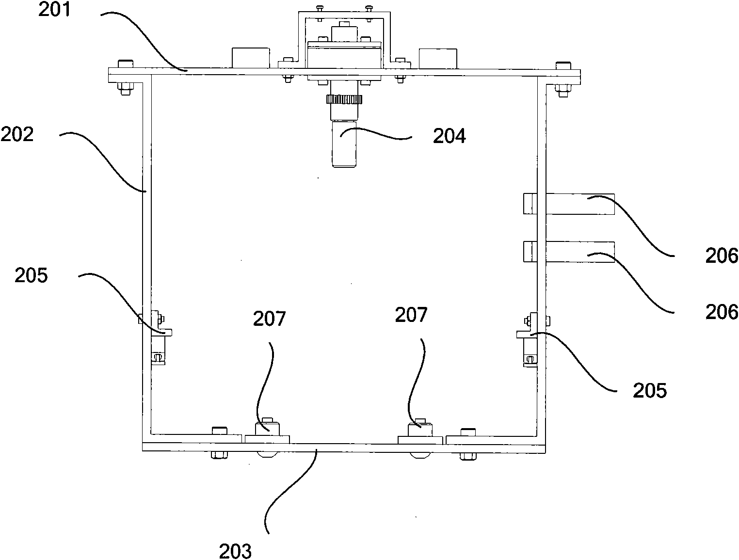 Glue extrusion device for fiber gluing equipment of winding machine