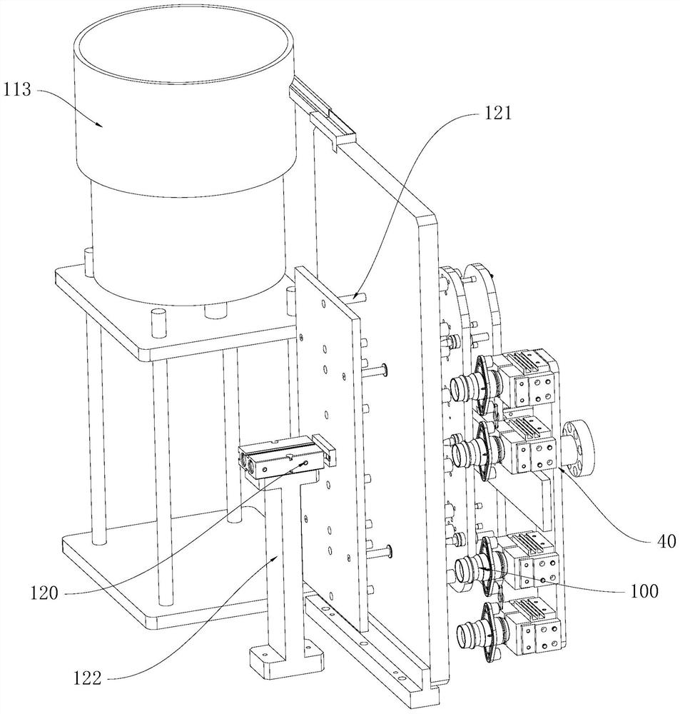 Workpiece machining equipment and process for assembling hardware and sealing ring