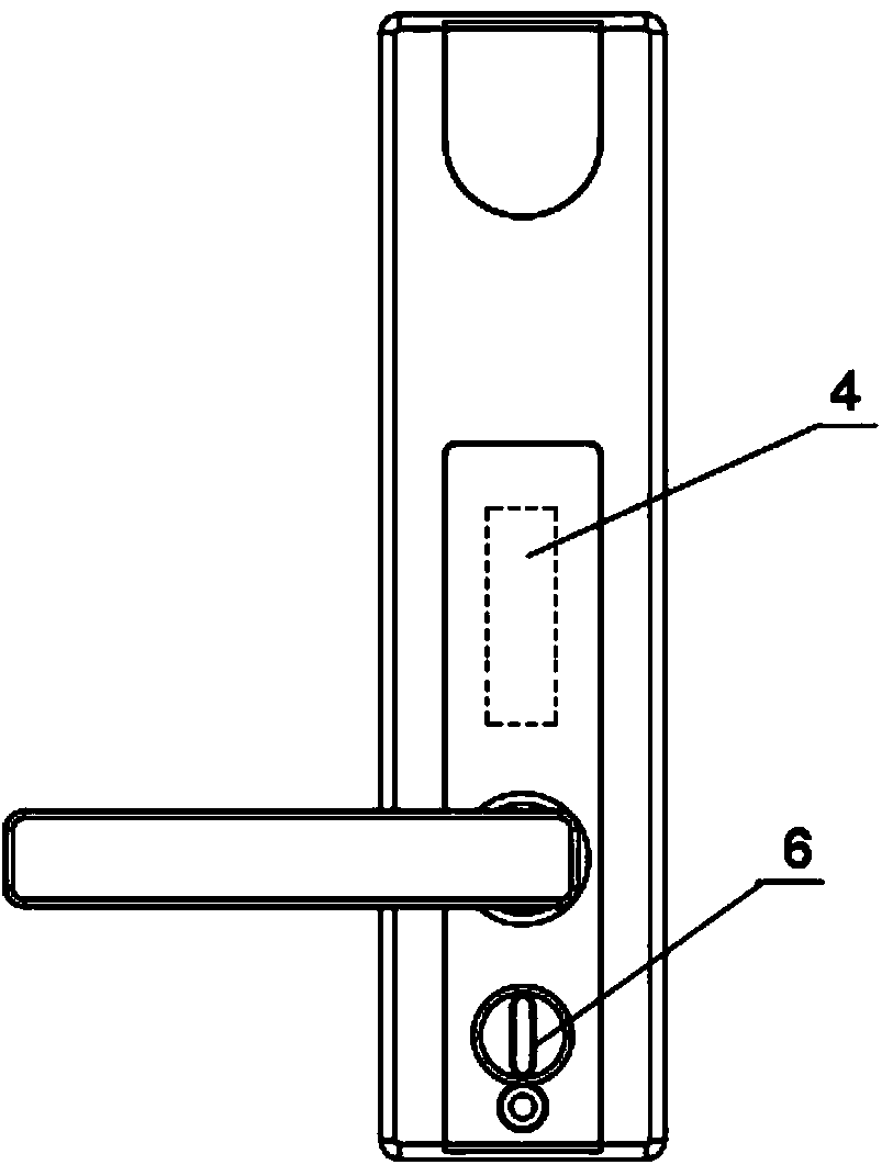 Smart lock, smart lock system and unlocking and locking method on basis of wireless network