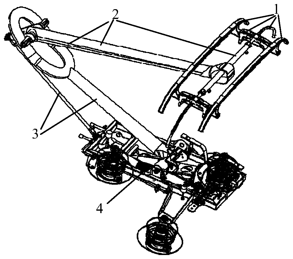 Novel high speed pantograph and lightweight dynamic design method thereof