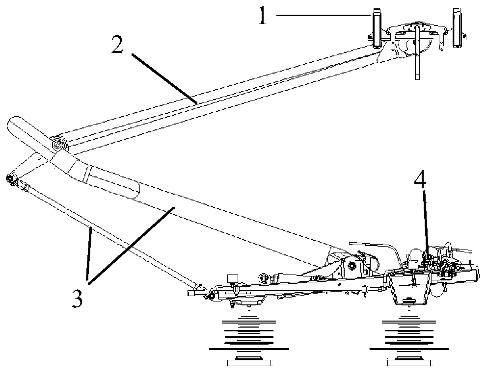 Novel high speed pantograph and lightweight dynamic design method thereof