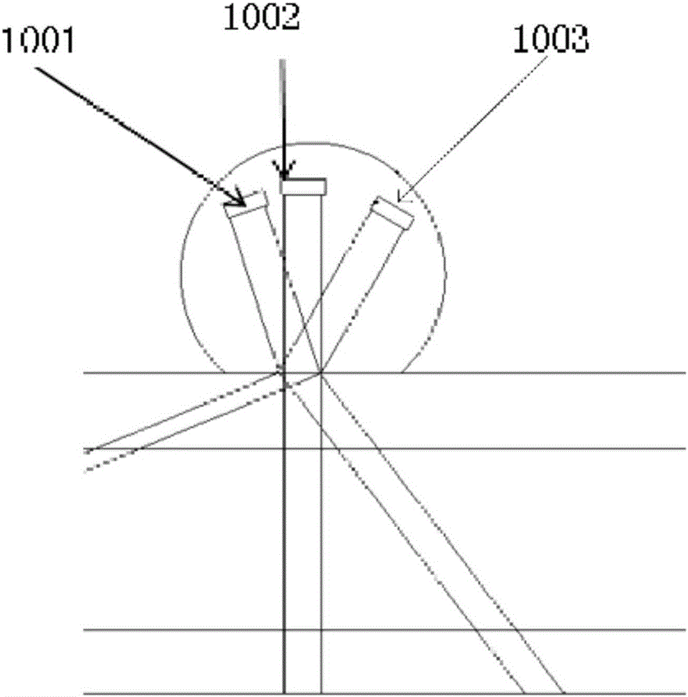 Wheel type probe capable of detecting rail bottoms