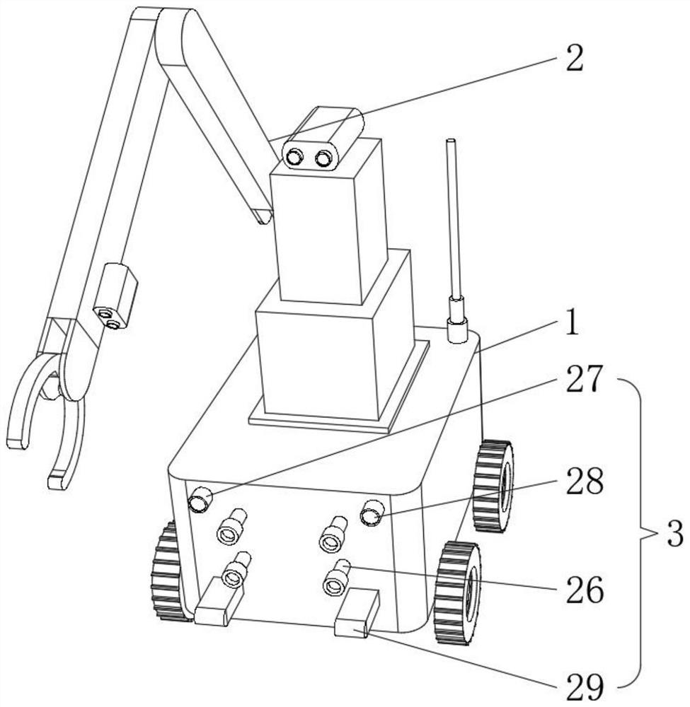 5G visual intelligent blasting robot