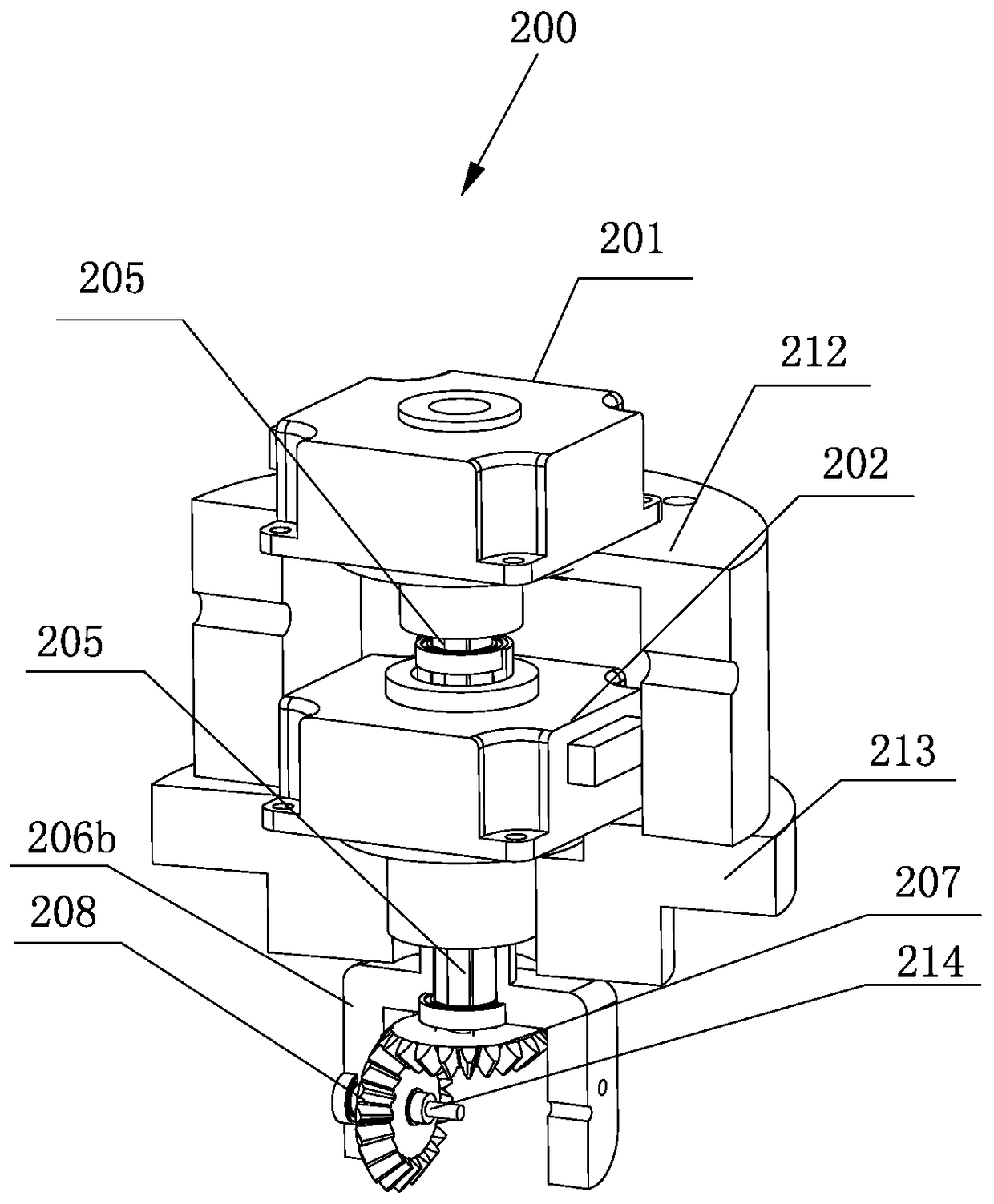 360-degree full-angle wide-area scanning head