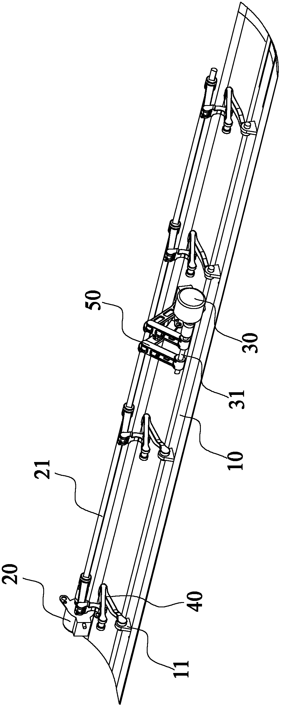 Air ducting mechanism of air conditioner, air conditioner and air supplying method