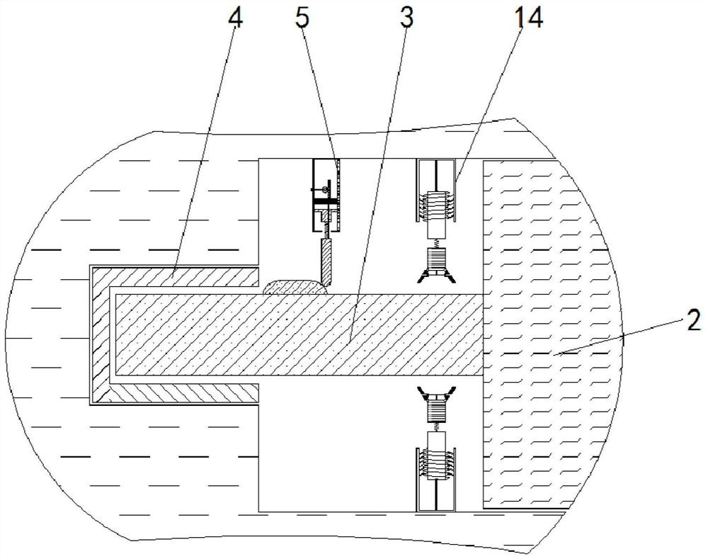 Computer mainboard interface power-on pull-out protection device