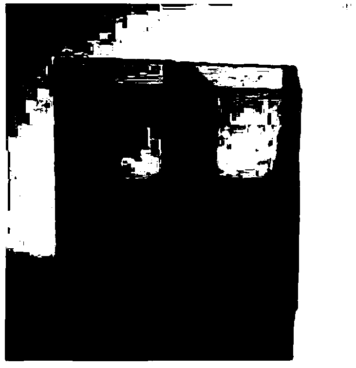 Electrochemical sensor applied to direct methanol fuel cell as well as preparation method and application thereof