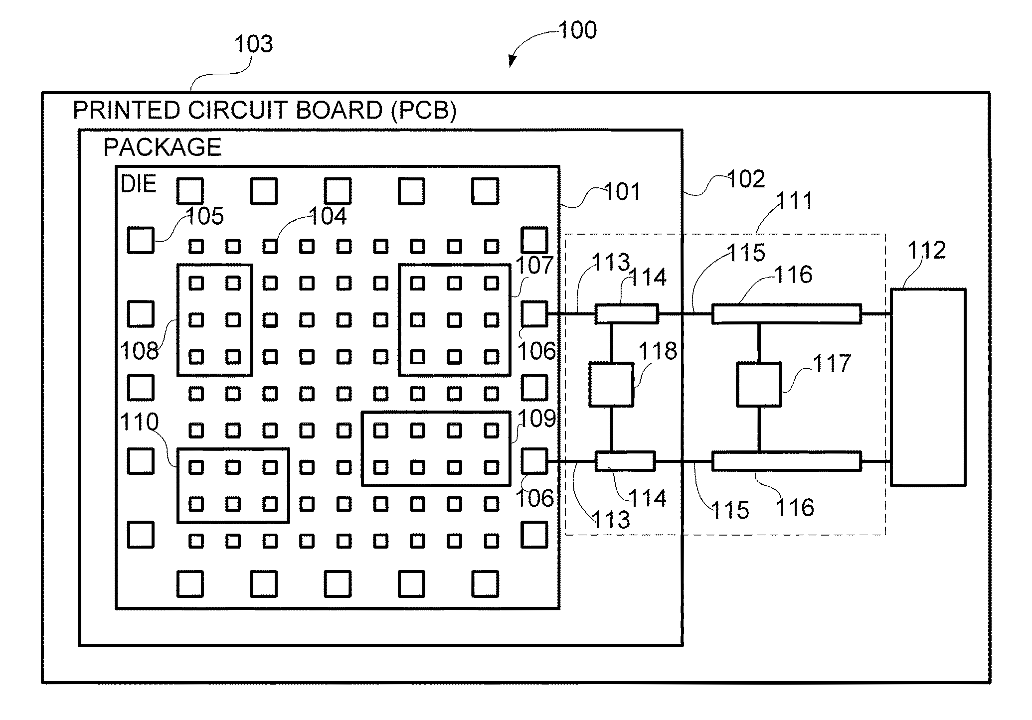 Method and system for measuring the impedance of the power distribution network in programmable logic device applications