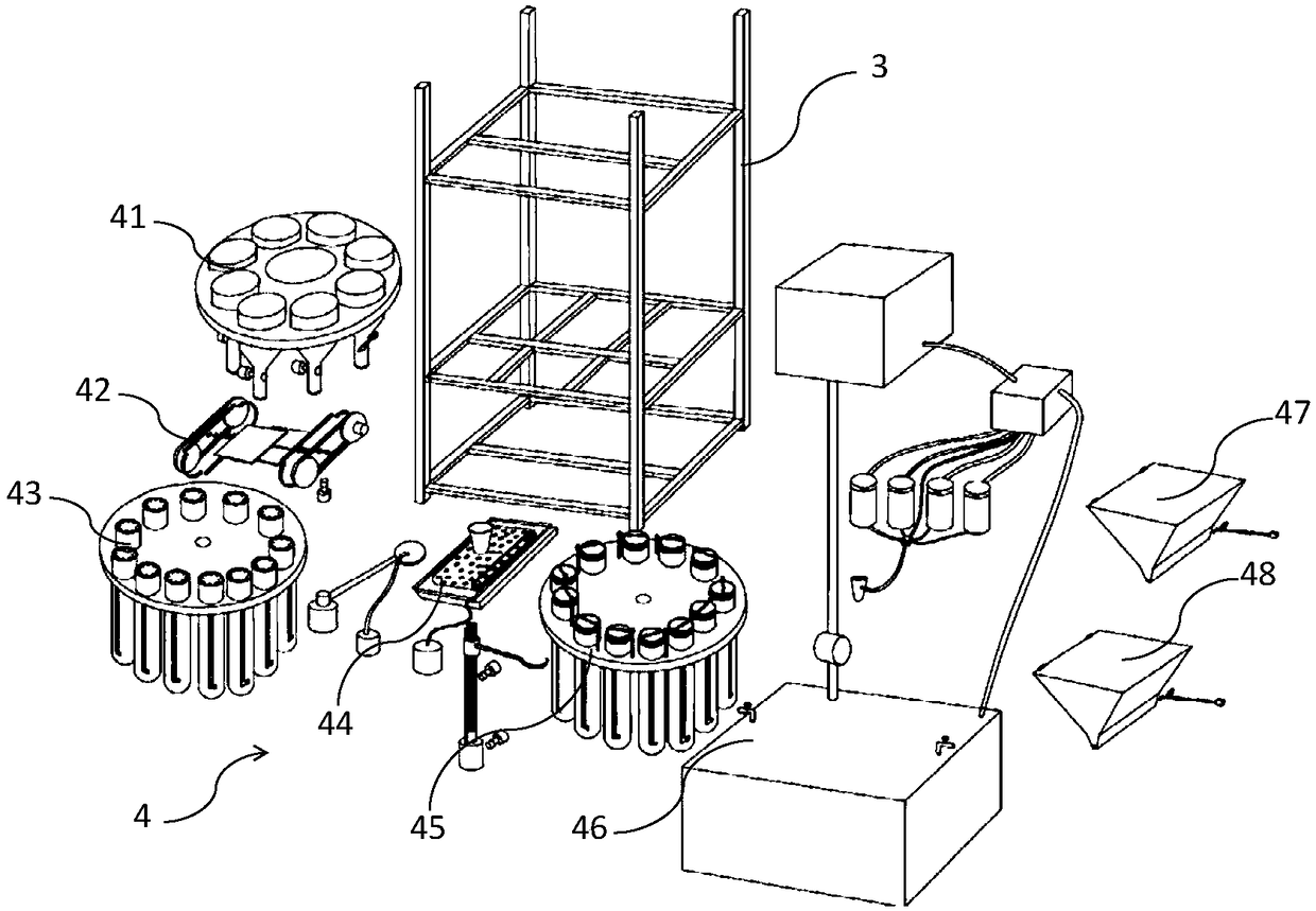 Artificial intelligence unmanned water bar