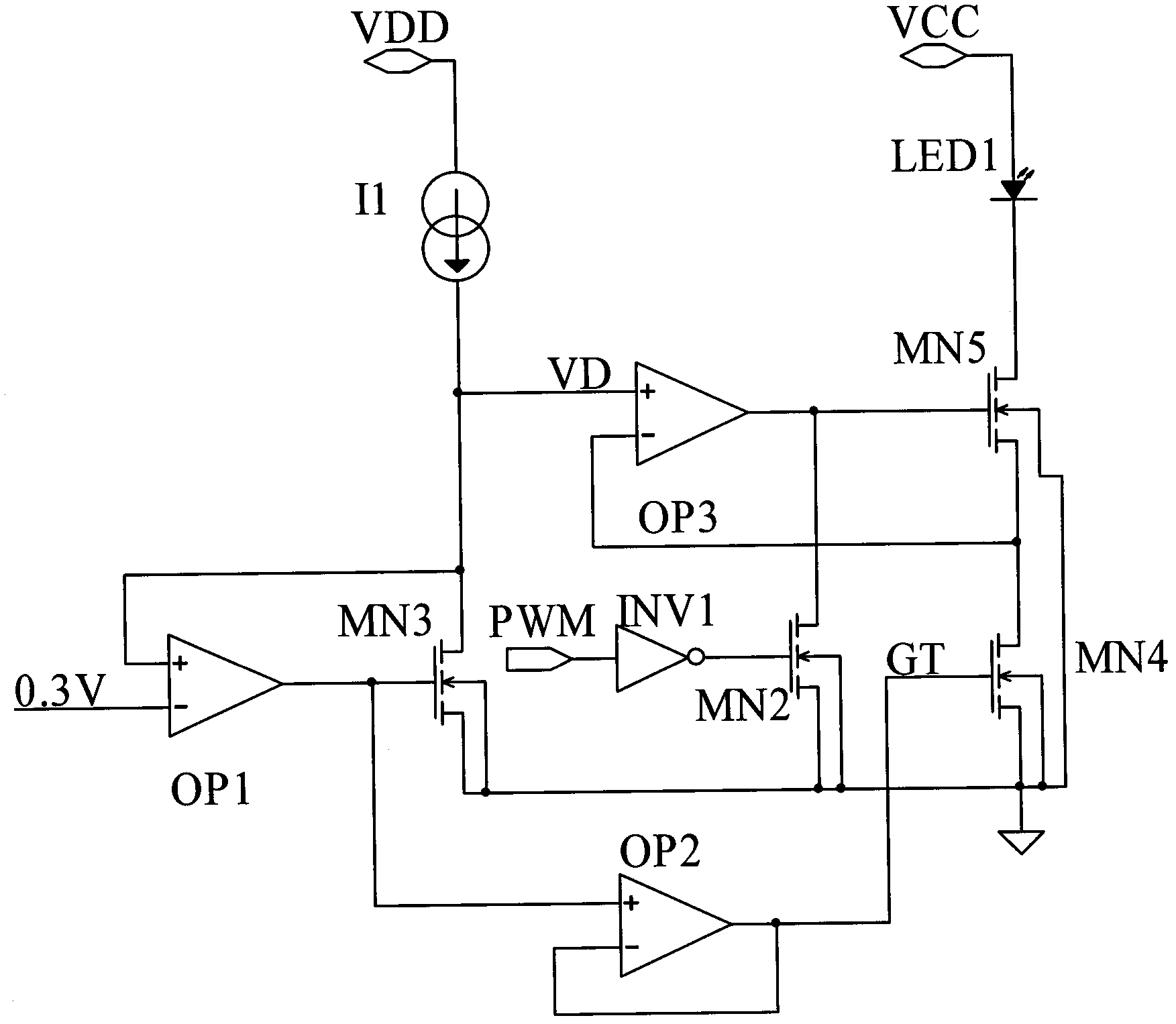 LED control circuit