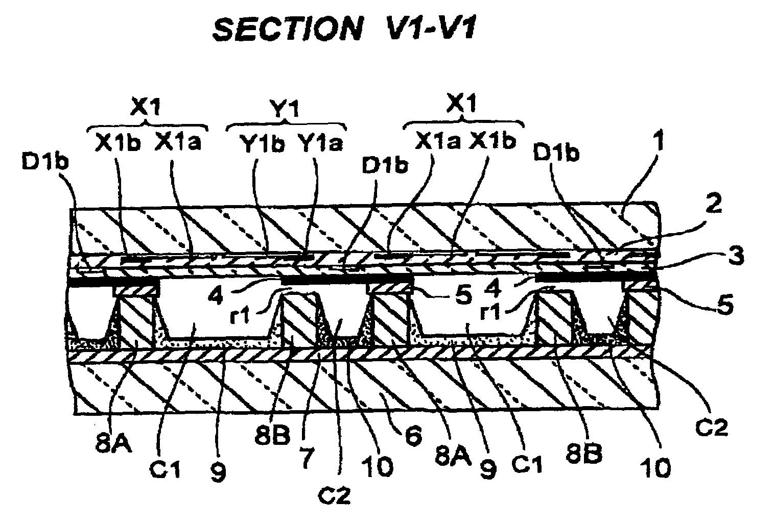 Plasma display panel including partition wall member