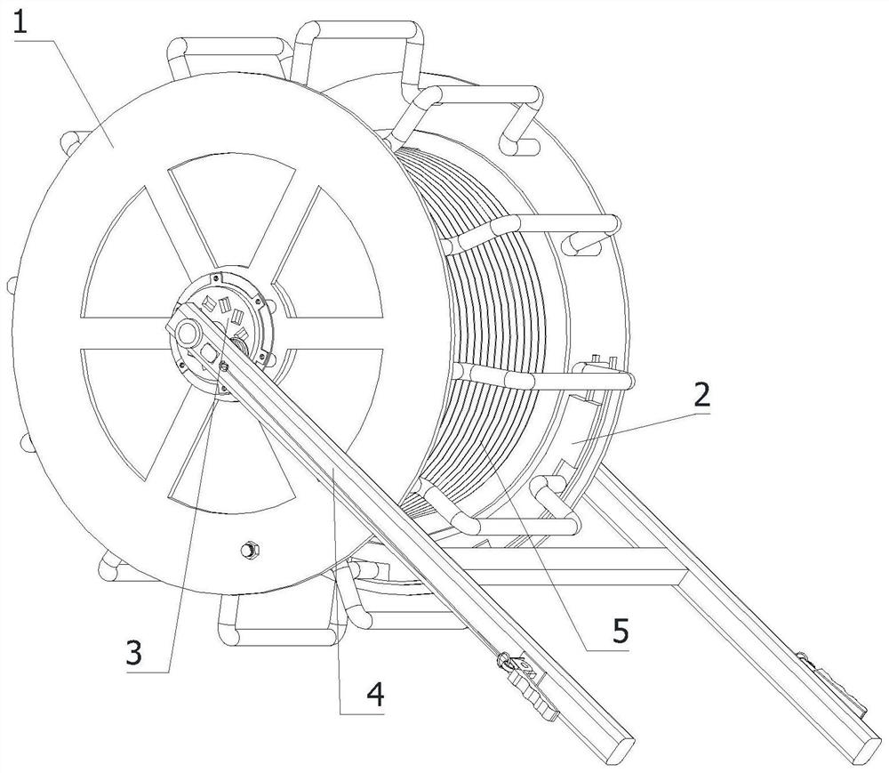 Automatic cable releaser for communication line routing