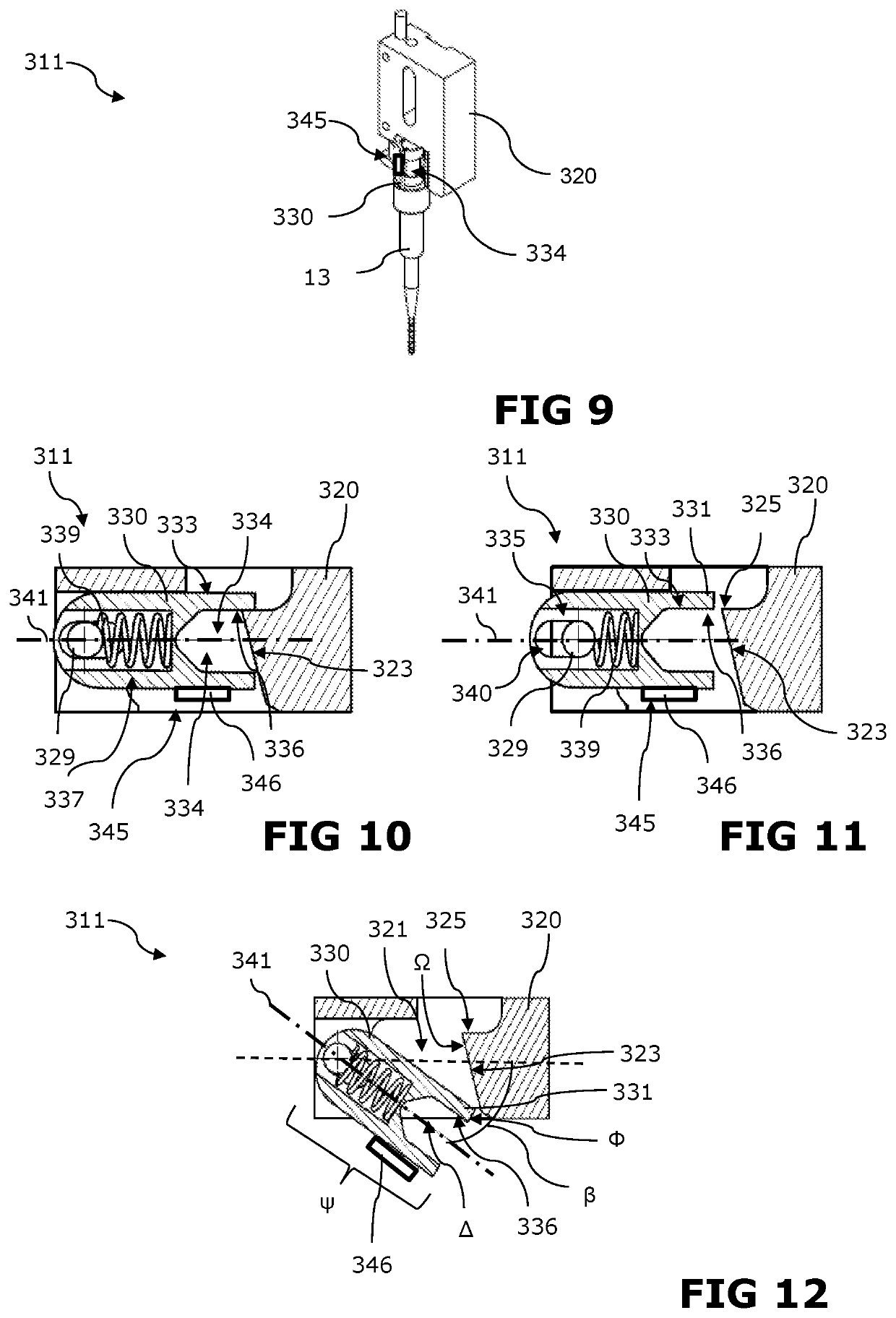 Tool-holding device, work machine with the tool-holding device, as well as a method for positioning a tool on a tool-holding device