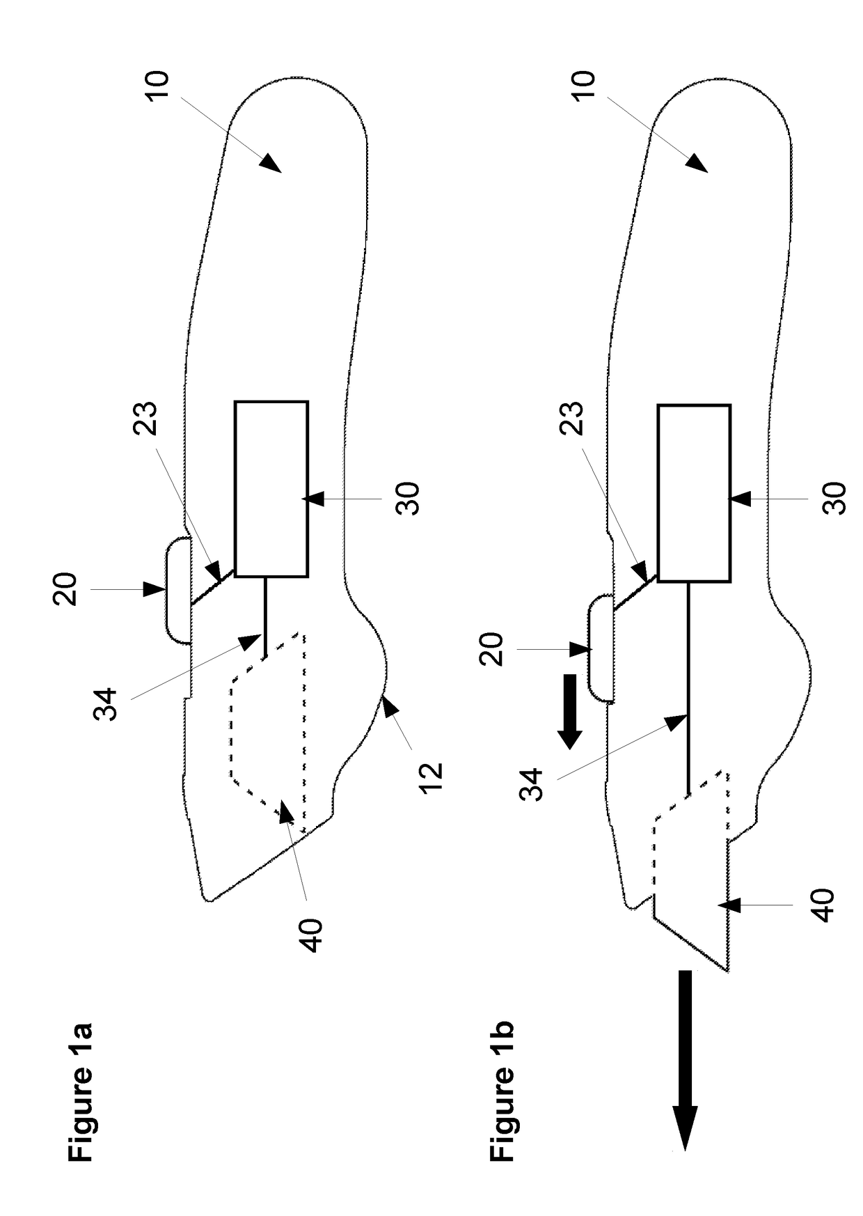 Hand cutter with a retractable blade