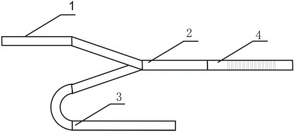 Mode converter based on asymmetrical Bragg grating