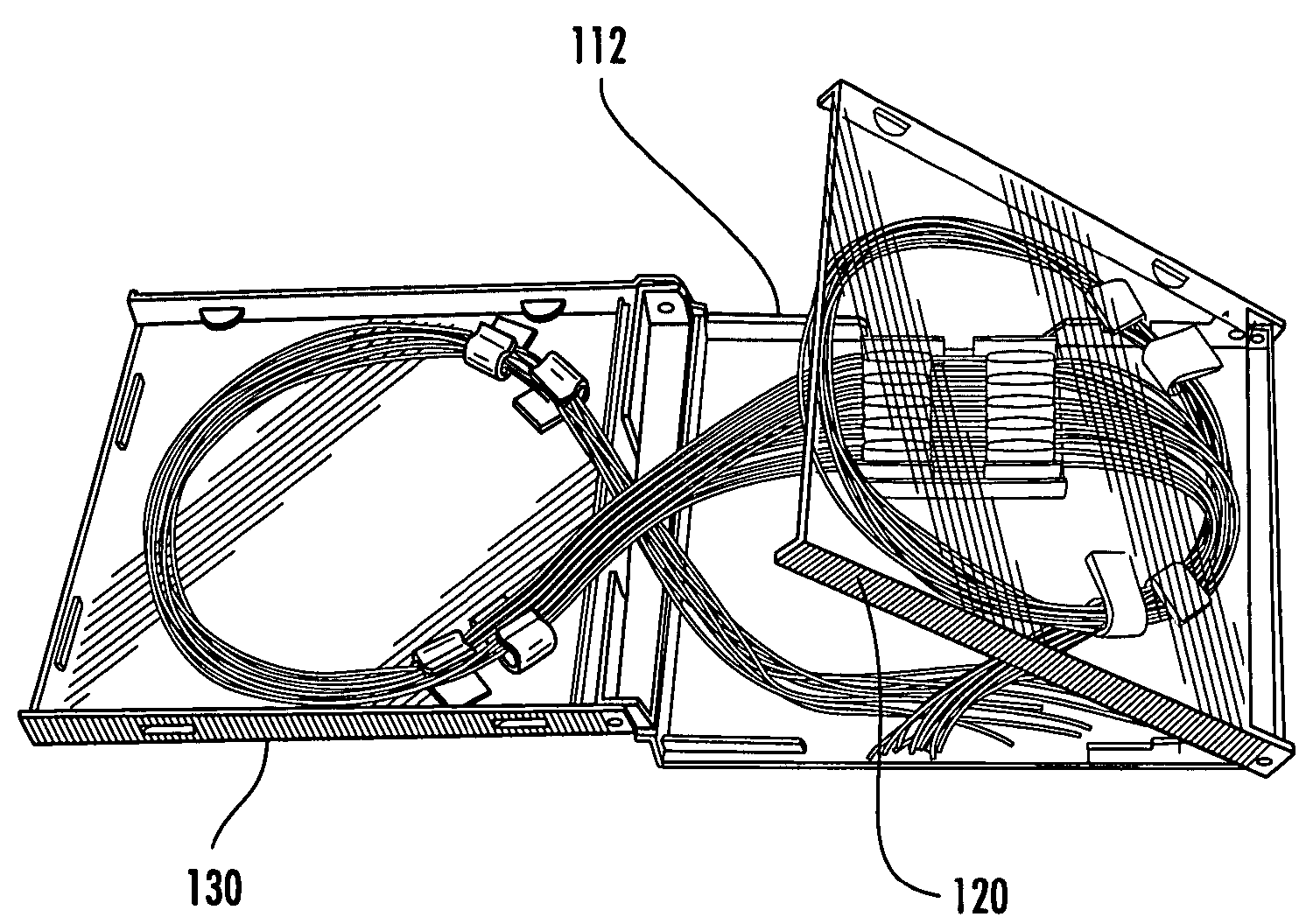 Fiber optic splice storage apparatus and methods for using the same