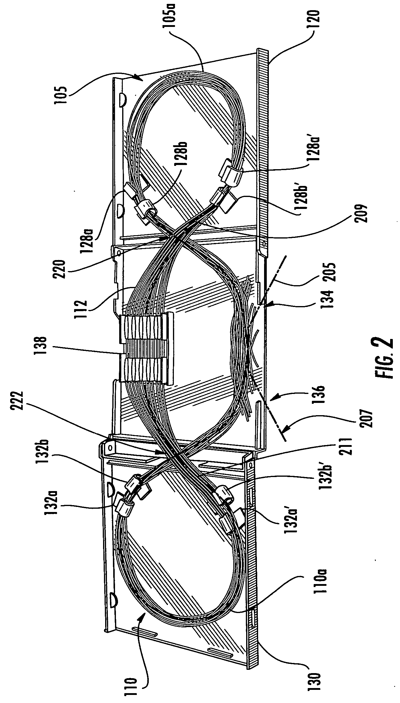 Fiber optic splice storage apparatus and methods for using the same