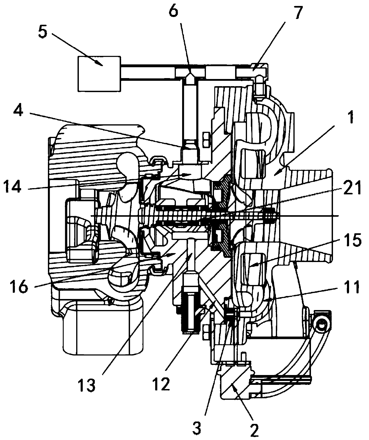 High-performance long-acting supercharger